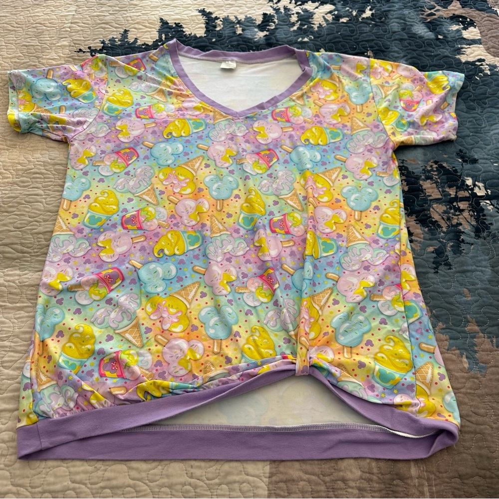 Disney Colorful Graphic T-Shirt